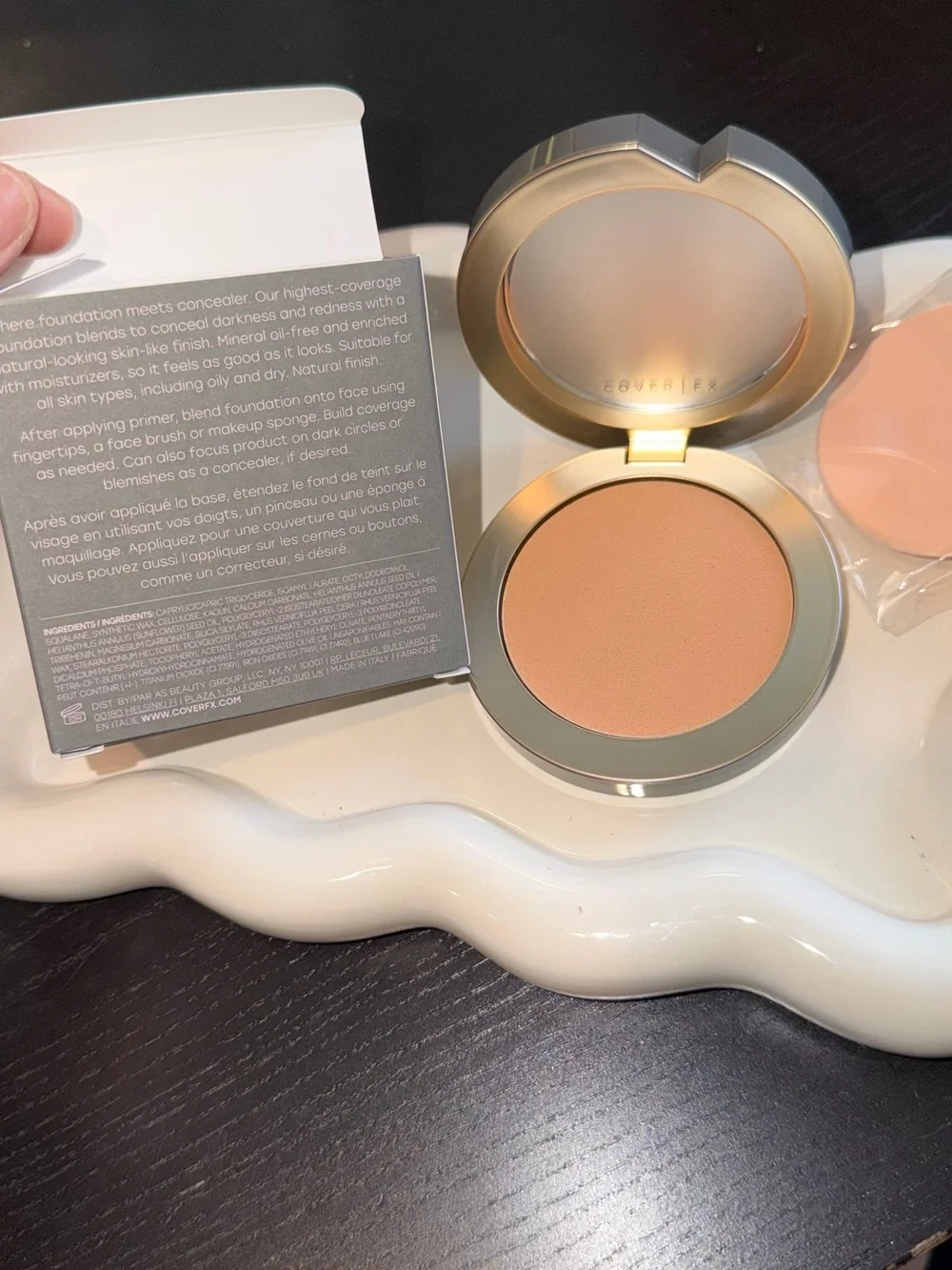 NIB COVER FX Total Cover Cream Foundation - Shade M2 Medium Neutral Undertones